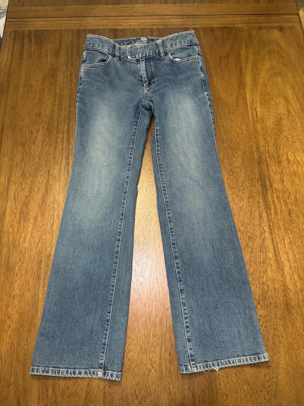 Banana Republic Y2K Low Rise Bootcut Jeans Size 4 Medium Wash
